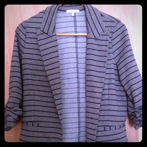 Charlotte Russe stripped blazer