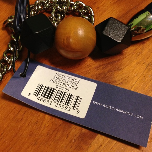 REDUCED!! Rebecca Minkoff Mac Clutch in Purple - Picture 2 of 4