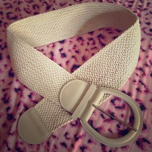 Cream Colored Belt