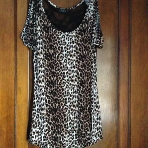 Cheetah print shirt