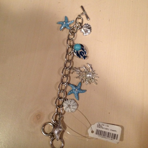 beach charm bracelet