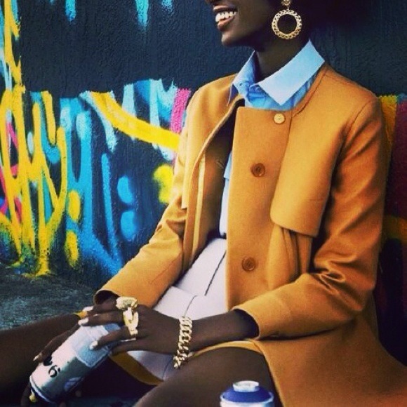 Looking for this orange trench coat