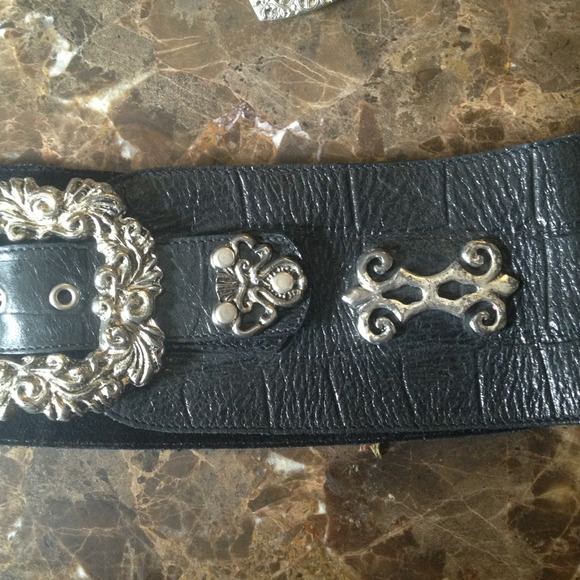 Gator Print Leatherock Hip Belt