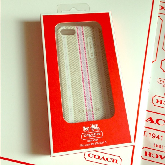 Coach Accessories - NEW Authentic Coach iPhone 5 Case