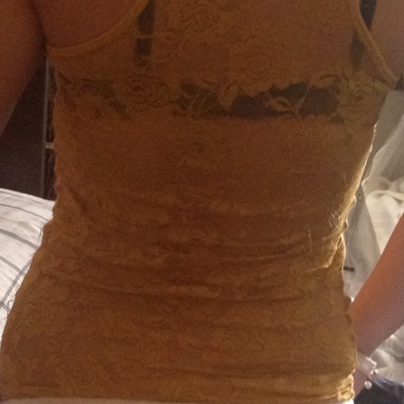 SEXY YELLOW RACERBACK - Picture 2 of 4