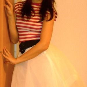 Cute Black Belt Silver Studs