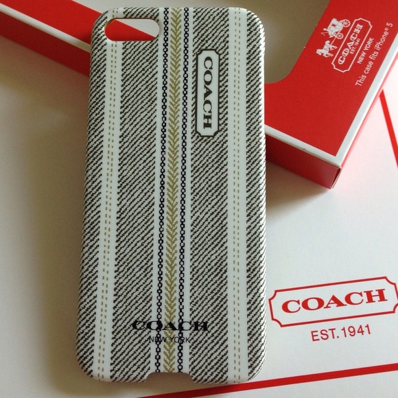 NEW Authentic Coach iPhone 5 Case - Picture 2 of 3