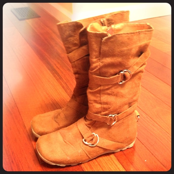 💥Reduced💥 Adorable cognac suede boots