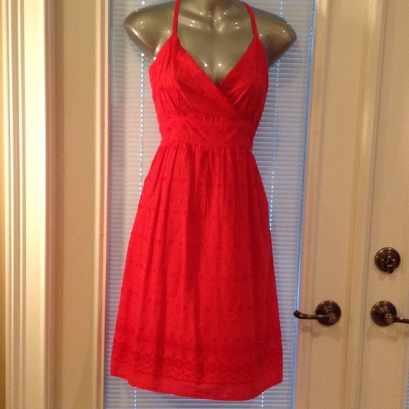 Coral dress