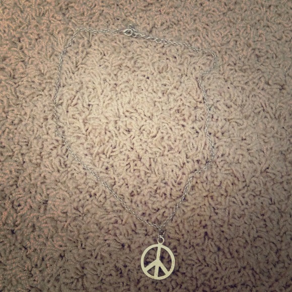 Peace Sign Necklace
