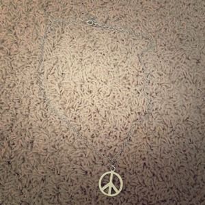 Peace Sign Necklace