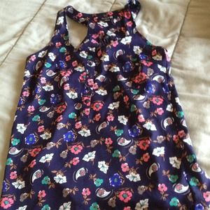 Forever 21 floral tank top