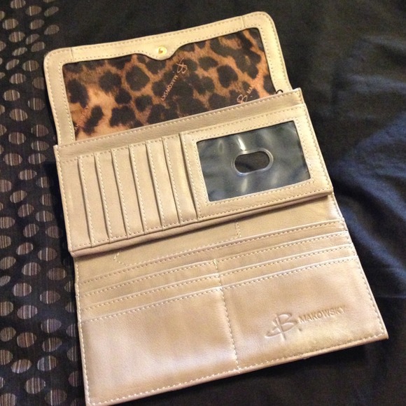 REDUCED! Authentic B. Makowsky Wallet
