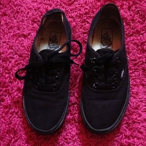 Black Vans