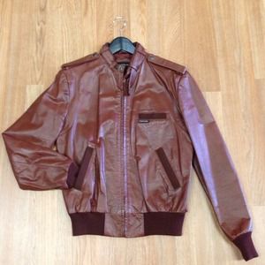 ⭐️⭐️⭐️SOLD⭐️⭐️⭐️Vintage Members Only Leather