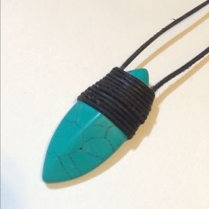 Teal Stone Necklace