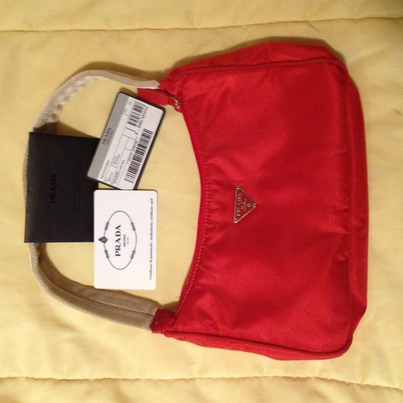 PRADA MV515 Tessuto Sport Handbag