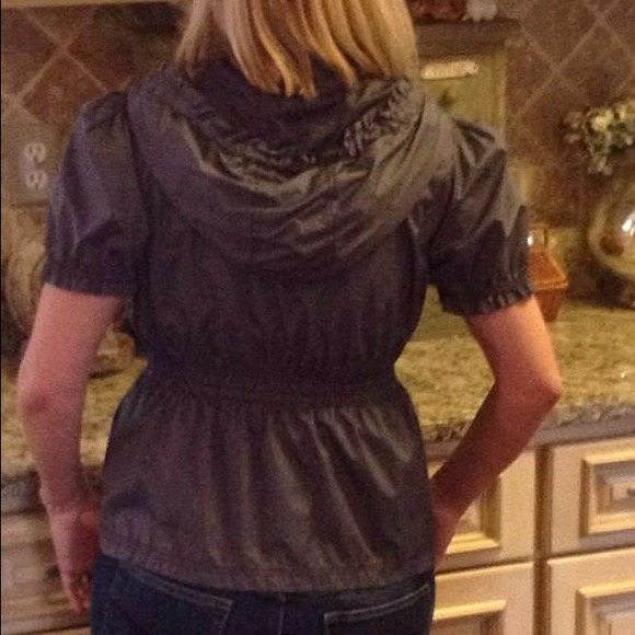 RESERVED FOR PAM! NWOT Charcoal light jacket - Picture 4 of 4