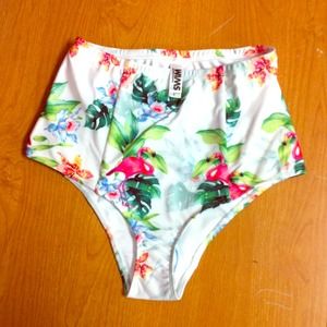 American Apparel High-Waisted Swim Brief