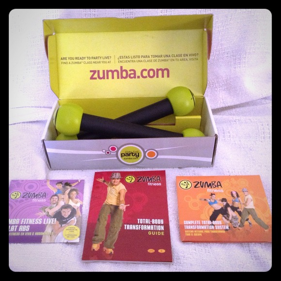 🚫SOLD! Zumba Fitness DVD w/ Guide and Toning