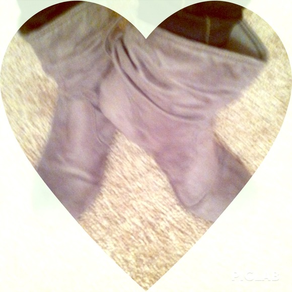 Gray Ankle Boots