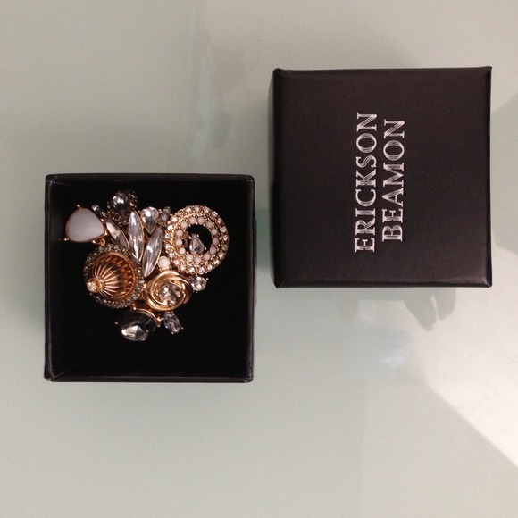 💎 Rare - Erickson Beamon - cluster ring 💎 - Picture 4 of 4