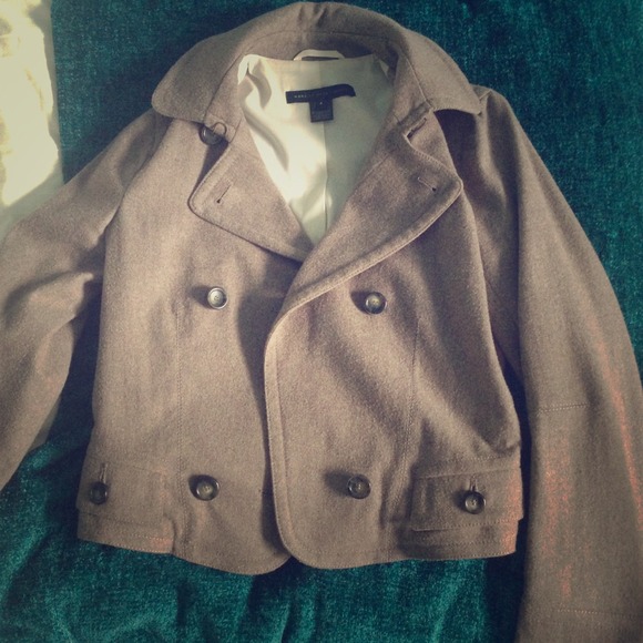 Brown Marc Jacobs pea coat!