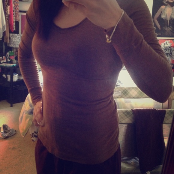 Sale🎉🍂SO brown long-sleeve shirt 🍂