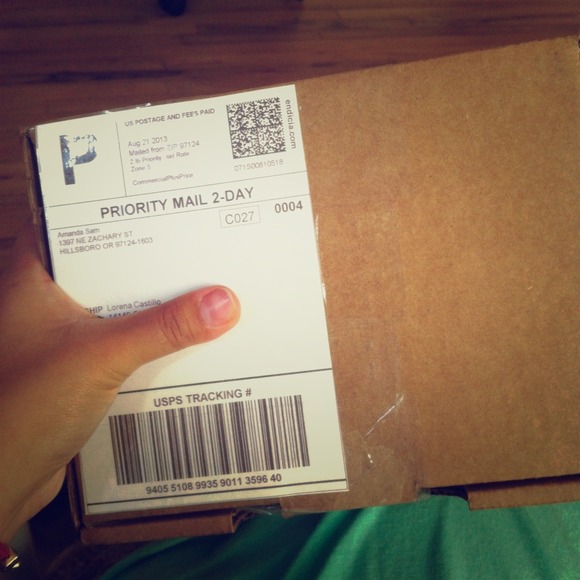 Shipping out!