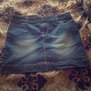 Jean skirt