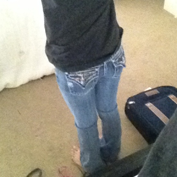 Rhinestone jeans - Picture 3 of 4
