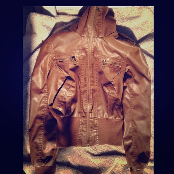 New leather jacket