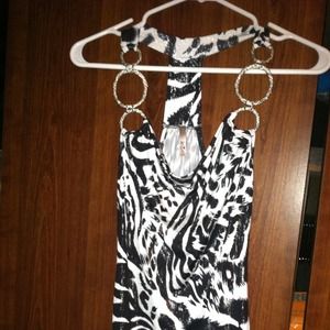 Zebra print clubs shirt