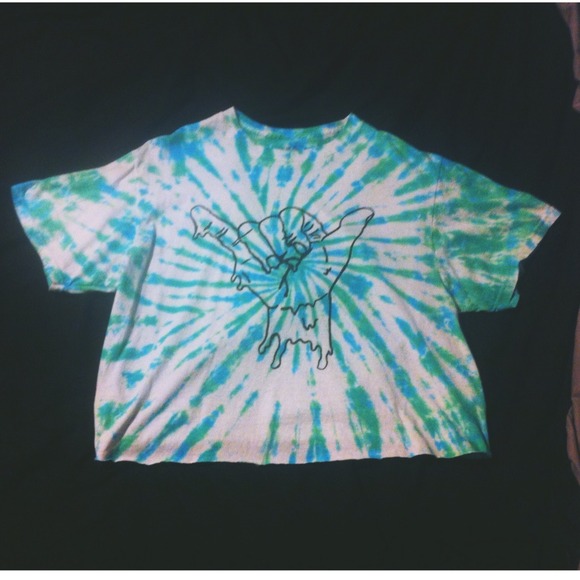 ❌SOLD❌ tie dye crop top