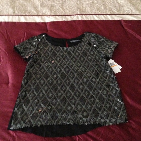 Velvet brand sparkly top