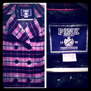 Victoria's Secret PINK Faux Fur Jacket XS