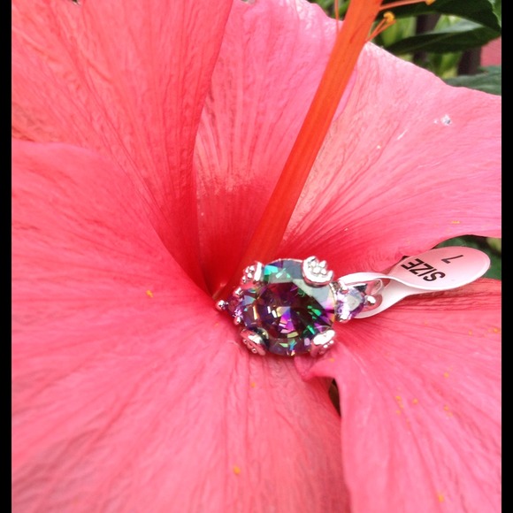 Jewelry - ✋HOLD KRISTEN✋925 Silver Rainbow Topaz&Amethyst