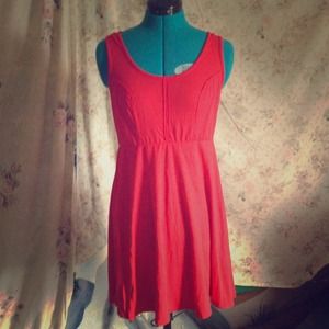 xhilaration red dress