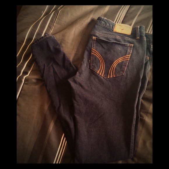 🚫SOLD🚫Hollister dark jeggings