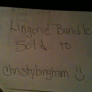Lingerie bundle for Christybingham