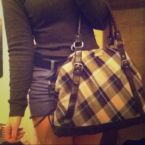 Plaid O'Neill bag