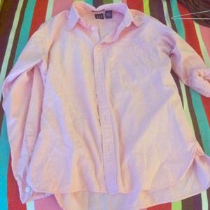 Pink Gap XS Oxford shirt