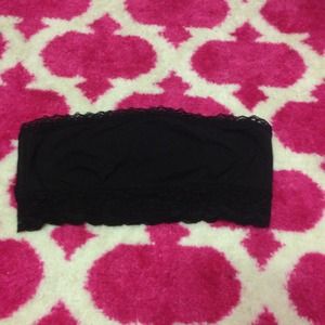 ⛔SOLD⛔VS PINK Black Bandeau Size Large
