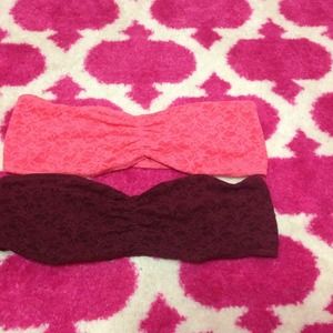 ⛔SOLD⛔ 2 Aerie Bandeaus Size Large