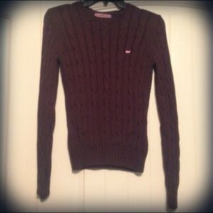 HOLD 10/20/13 vineyard vines cable knit sweater