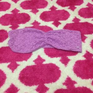 ⛔SOLD⛔ Aerie Light Purple Lace Bandeau Size Large
