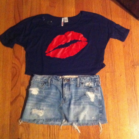 Jean skirt