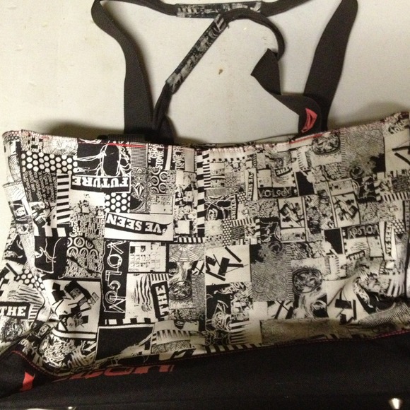 Volcom black and white bag - Picture 1 of 2