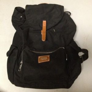 Victoria's Secret black backpack