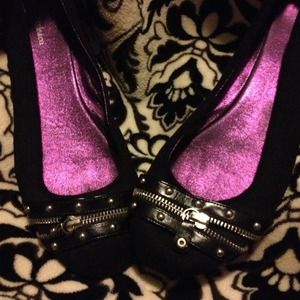 🚫SOLD IN BUNDLE🚫Zippered Formal Flats!